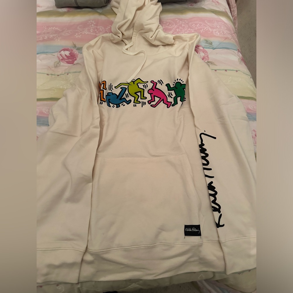 Keith Haring pullover hoodie classic unisex